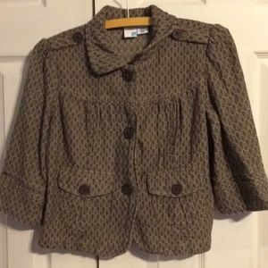 Brown blazer from roxy